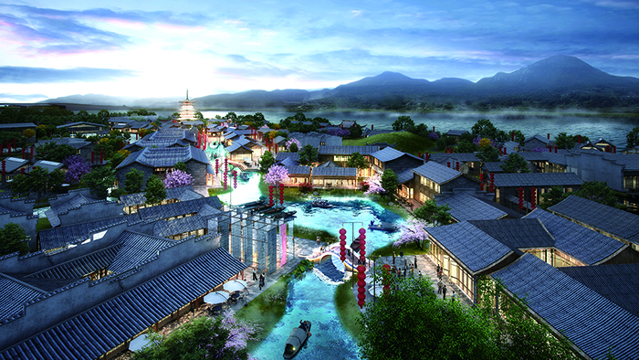 江西贛州市章貢區七鯉古鎮