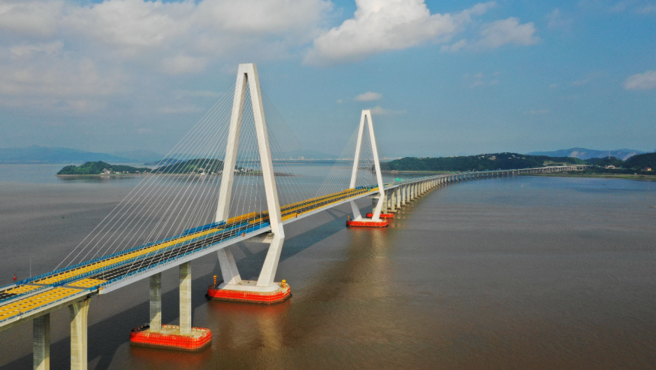 樂清灣大橋及接線工程樂清灣1號橋、2號橋